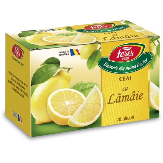 Ceai lamaie, 20 plicuri, Fares