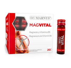 MagVital 375mg Magneziu si Vitamina B6, 20 fiole, 11ml, Marnys