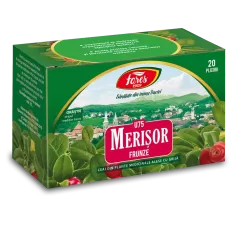Ceai merisor frunze U75, 20 plicuri, Fares