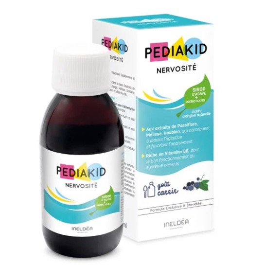 Pediakid Nervosite, sirop coacaze negre pentru nervozitatea la copii, 125ml, Laboratoires Ineldea
