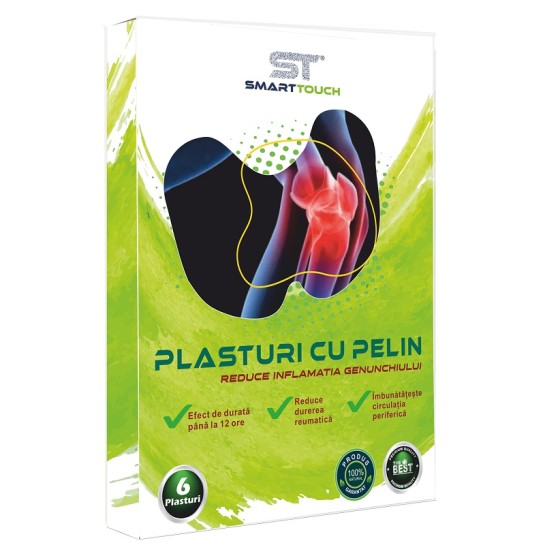 Plasturi cu pelin pentru dureri de genunchi, 6 bucati, Henan Kangdi