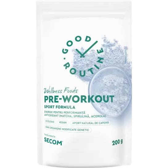Pre-workout Sport Formula Good Routine, 200g, Secom