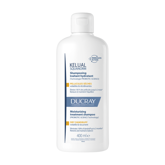 Ducray Kelual Squanorm sampon anti-matreata uscata, 400ml