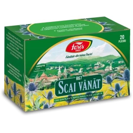 Ceai scai vanat R67, 20 plicuri, Fares