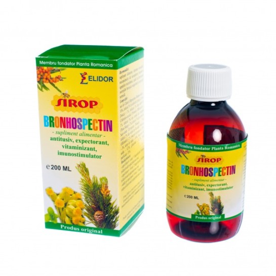 Sirop Bronhospectin, 200ml, Elidor