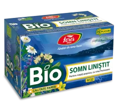Ceai somn linistit Bio N132, 20 plicuri, Fares