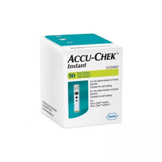 Teste glicemie Accu-Chek Instant, 50 bucati, Roche