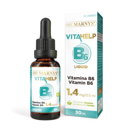 Vitamina B6 Lichida Vitahelp, 30ml, Marnys