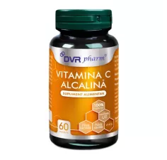 Vitamina C alcalina, 60 capsule, DVR Pharm
