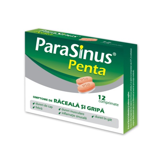 ParaSinus Penta, 12 comprimate, Haleon