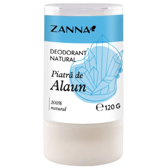 Deodorant stick din piatra de alaun, 120g Zanna