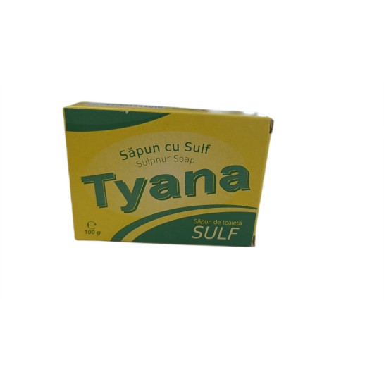 Sapun cu sulf Tyana, 100g