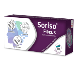 Soriso Focus, 30 comprimate filmate, Antibiotice
