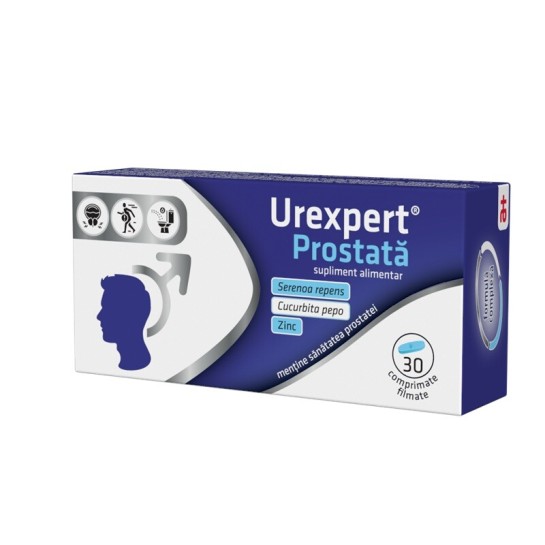 Urexpert Prostata, 30 comprimate filmate, Antibiotice