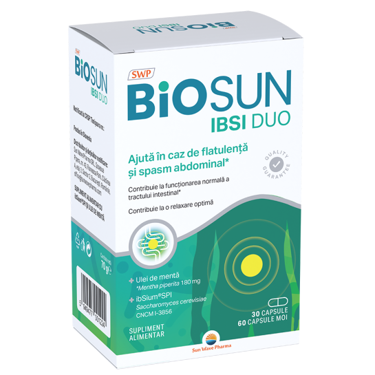 Biosun Ibsi Duo, 30 capsule + 60 cpasule moi, SunWave
