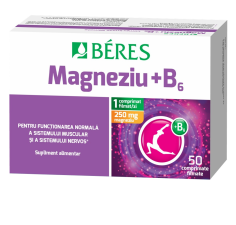 Magneziu + B6, 50 comprimate, Beres