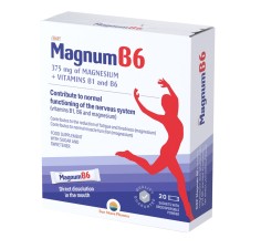Magnum B6, 20 plicuri, Sun Wave Pharma 