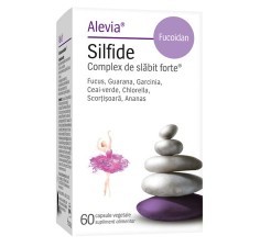Silfide Complex de slabit forte + Fucoidan, 60 capsule, Alevia 