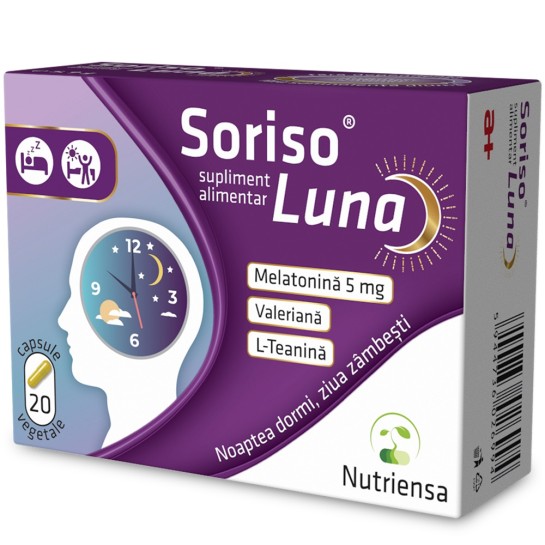 Soriso Luna, 20 capsule, Antibiotice