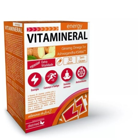 Vitamineral Energy, 30 capsule, Dietmed