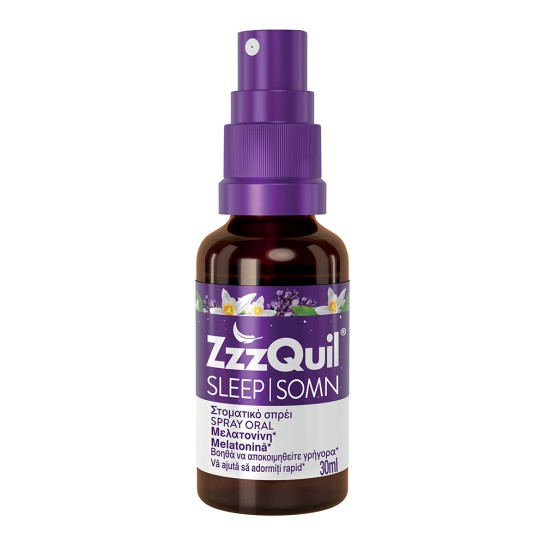 ZzzQuil Somn spray oral melatonina 30ml, Zaklady