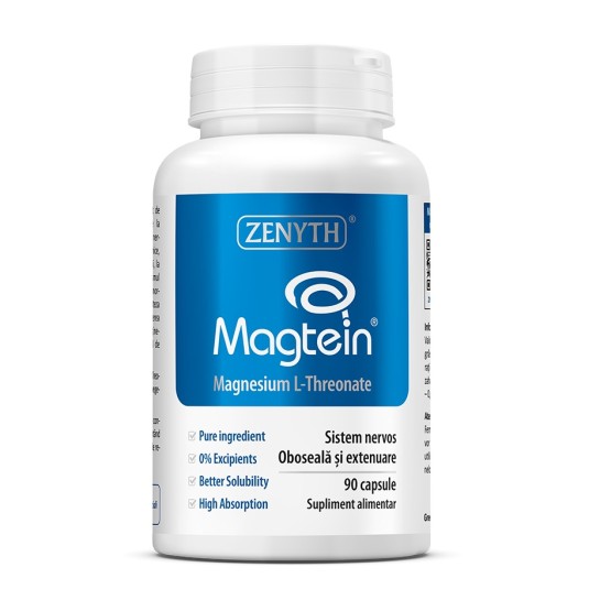 Magnesium L-threonate Magtein, 90 capsule, Zenyth