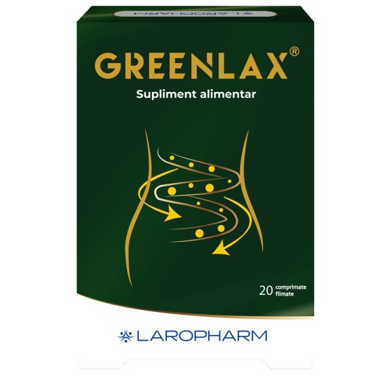 Greenlax, 20 comprimate filmate, Laropharm 