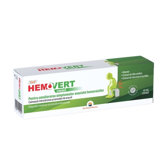 Hemovert, crema, 40ml, Sun Wave Pharma