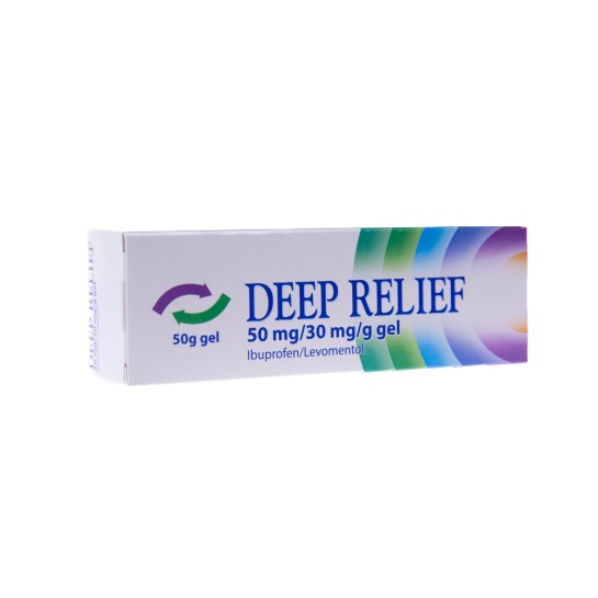 Deep Relief, 50mg/30mg, 50g, Mentholatum