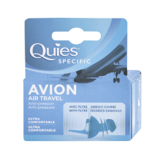 Dopuri din silicon pentru avion, 1 pereche, Quies 