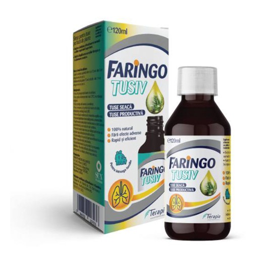 Faringo Tusiv, sirop, 120ml, Terapia