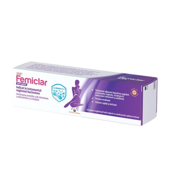Femiclar, gel vaginal, 40ml, Sun Wave Pharma