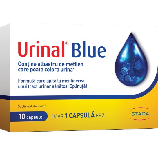 Urinal Blue, 10 capsule, Stada