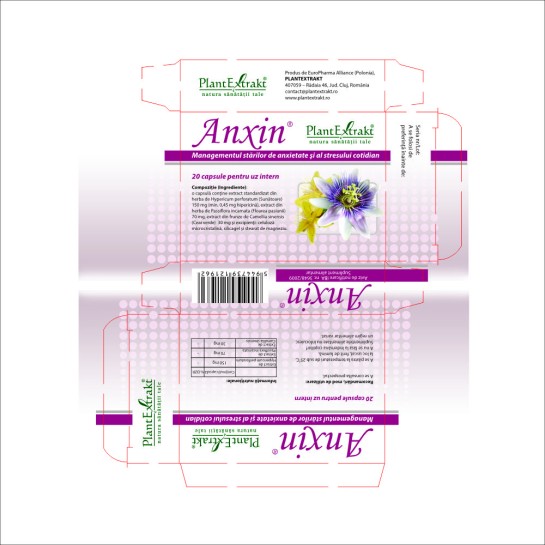 Anxin, 20 capsule, PlantExtrakt