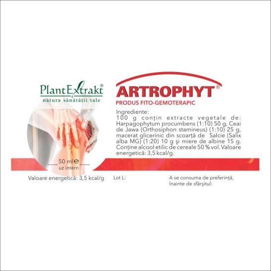 Artrophyt, solutie, 50ml, PlantExtrakt