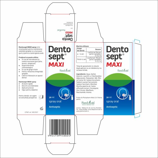 Dentosept Maxi, spray, 30 ml, PlantExtrakt