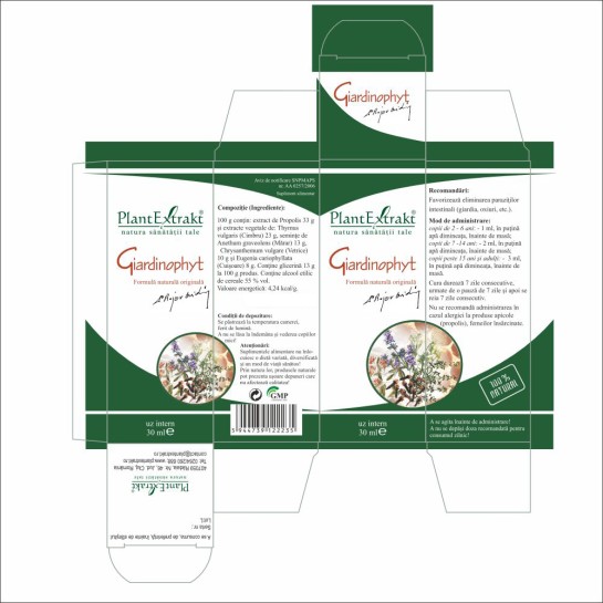 Giardinophyt, 30ml, PlantExtrakt