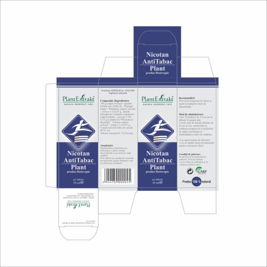 Nicotan antitabac, 30ml, PlantExtrakt