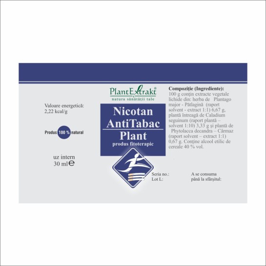 Nicotan antitabac, 30ml, PlantExtrakt