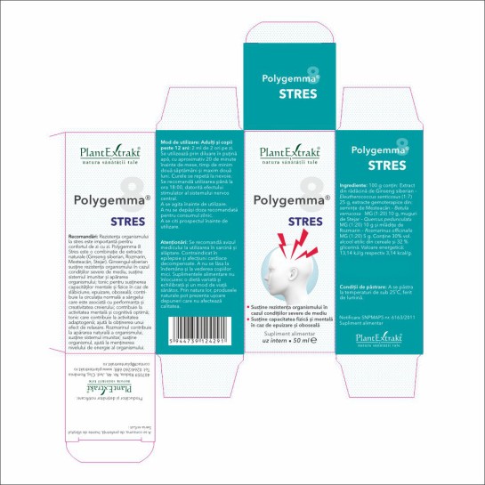 Polygemma 8, Stres