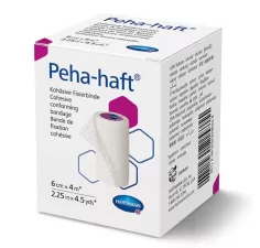 Peha-haft, Fasa elastica autoadeziva, 6 cm x 4 m, Hartmann