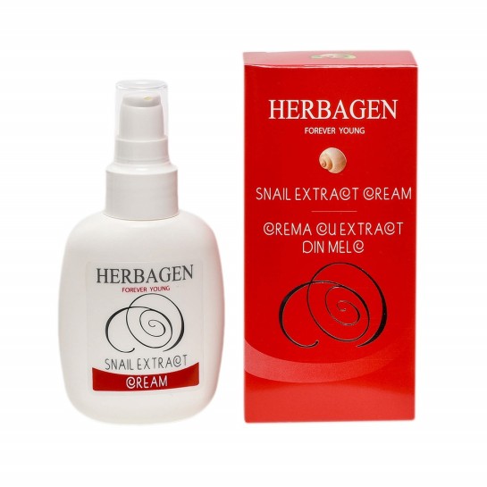 Crema extract din melc, 100ml, Herbagen