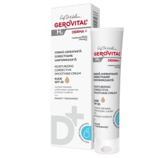 Gerovital H3 Derma+, Crema hidratanta corectoare uniformizanta, 30ml