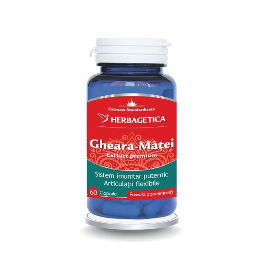 Gheara matei extract, 60 capsule, Herbagetica