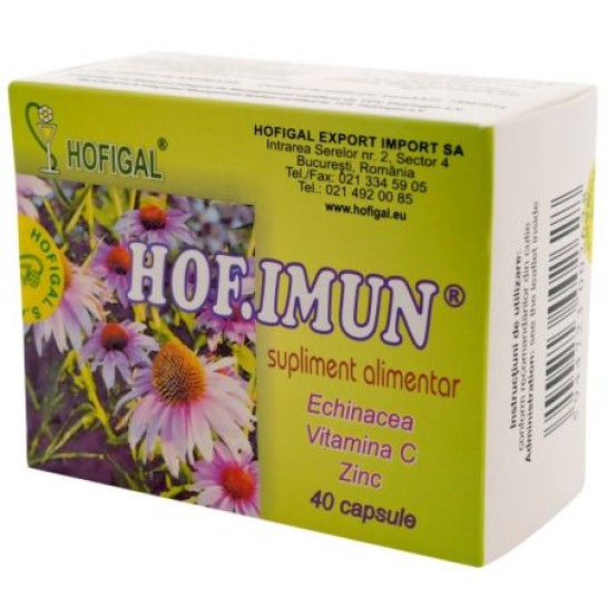 Hofimun, 40 capsule, Hofigal 