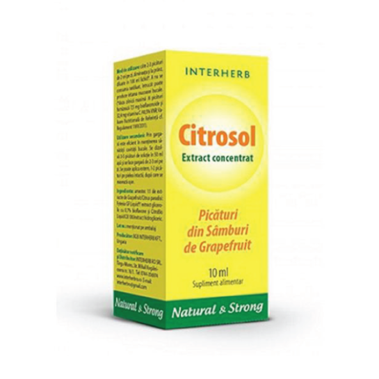 Citrosol extract concentrat, 10ml, Interherb 