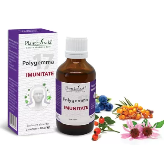 Polygemma 17, Imunitate, 50ml, PlantExtrakt