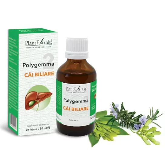 Polygemma 2, Căi biliare, 50ml, PlantExtrakt