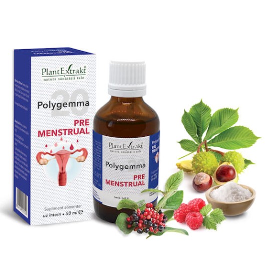 Polygemma 20, Premenstrual, 50ml, PlantExtrakt