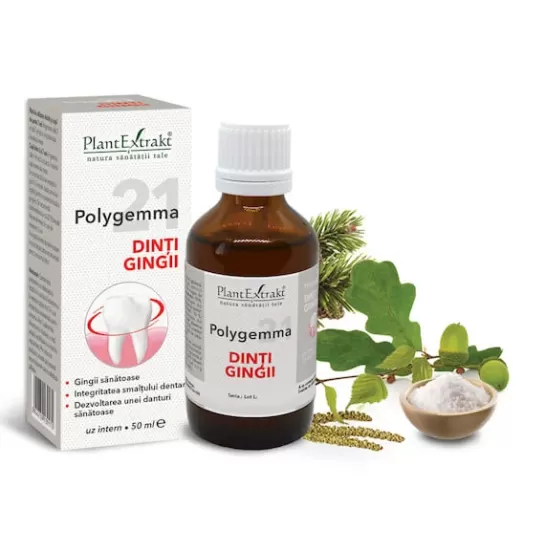 Polygemma 21, Dinti si Gingii, 50ml, PlantExtrakt